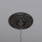 Ekena Millwork Baltimore PVC Ceiling Medallion (Canopies up to 6 1/2"), 16"OD x 3 1/2"ID x 1"P, Metallic Charcoal CMP16BACCH - alternate 8